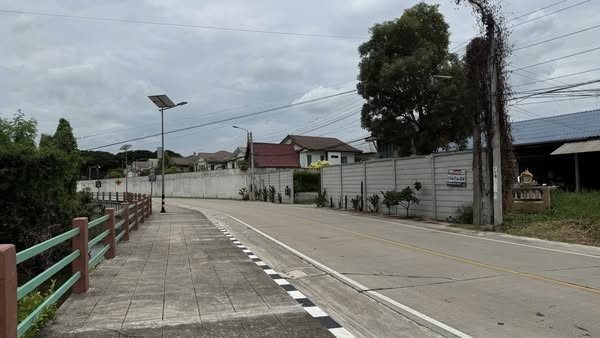 ขายที่ดิน 3 ไร่ ติดถนนเลียบคลองบางวัด