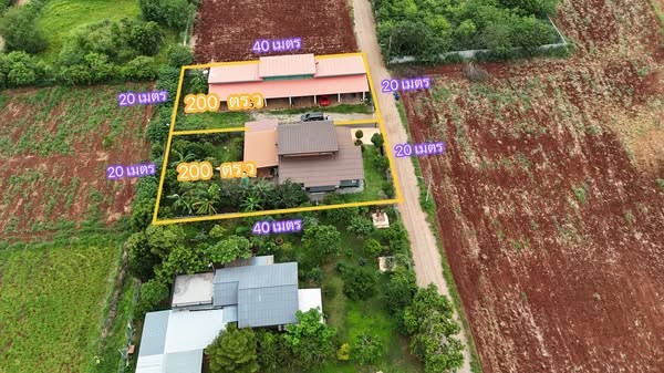 ขายบ้านเดี่ยวพร้อมห้องเช่า ต.หนองน้ำแดง อ.ปากช่อง วิวสวย บรรยากาศดี